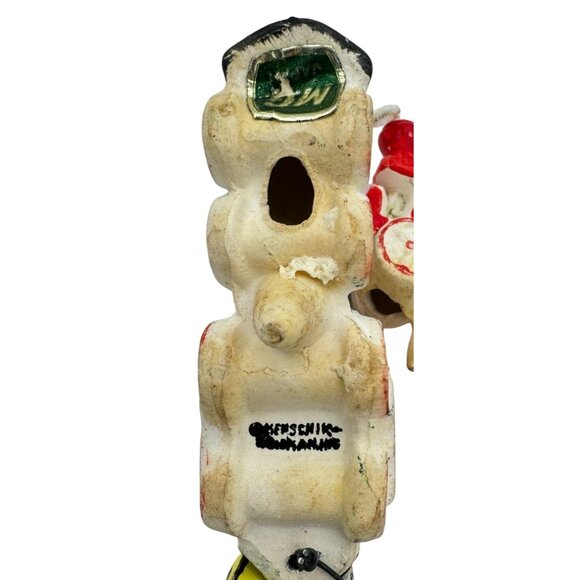 Vintage Choo Choo Train Cake Topper Candle Holder Menschik Goldman Ceramic - Picture 3 of 4